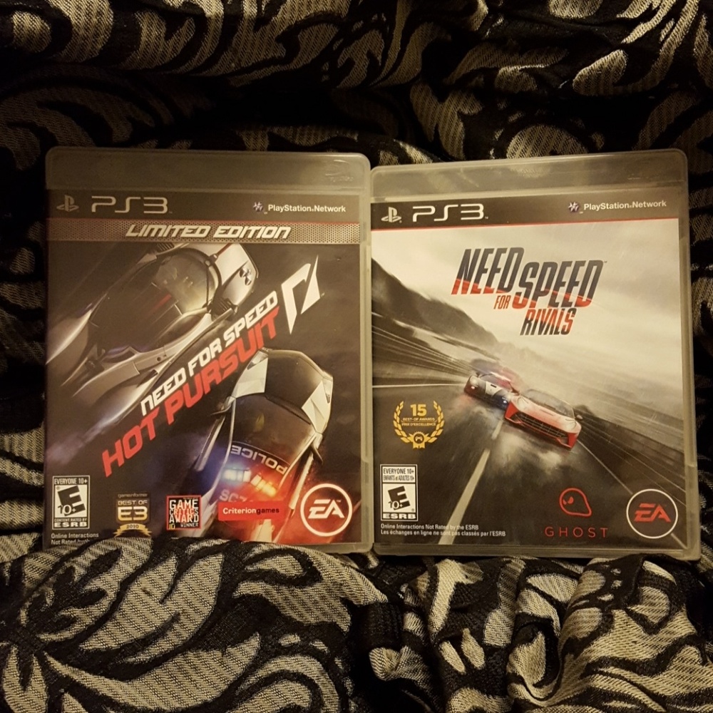 Lot of 2 Need for Speed games. Ps3